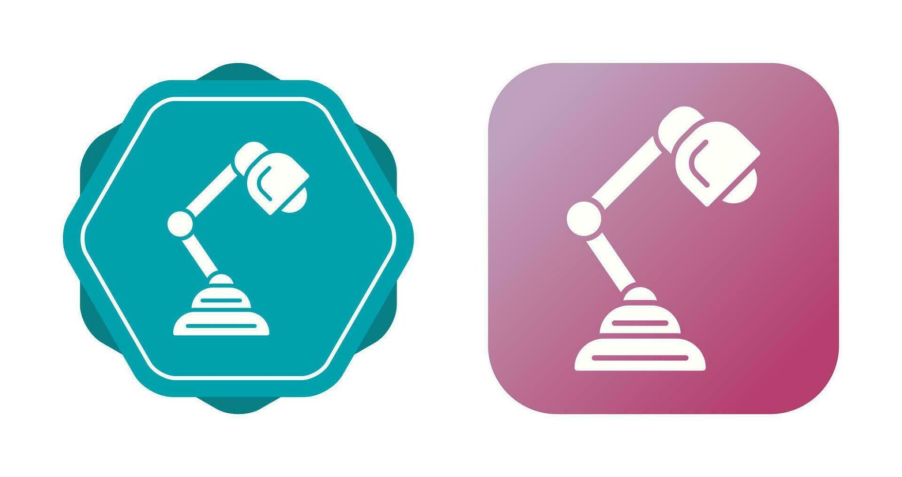 Table Lamp Vector Icon