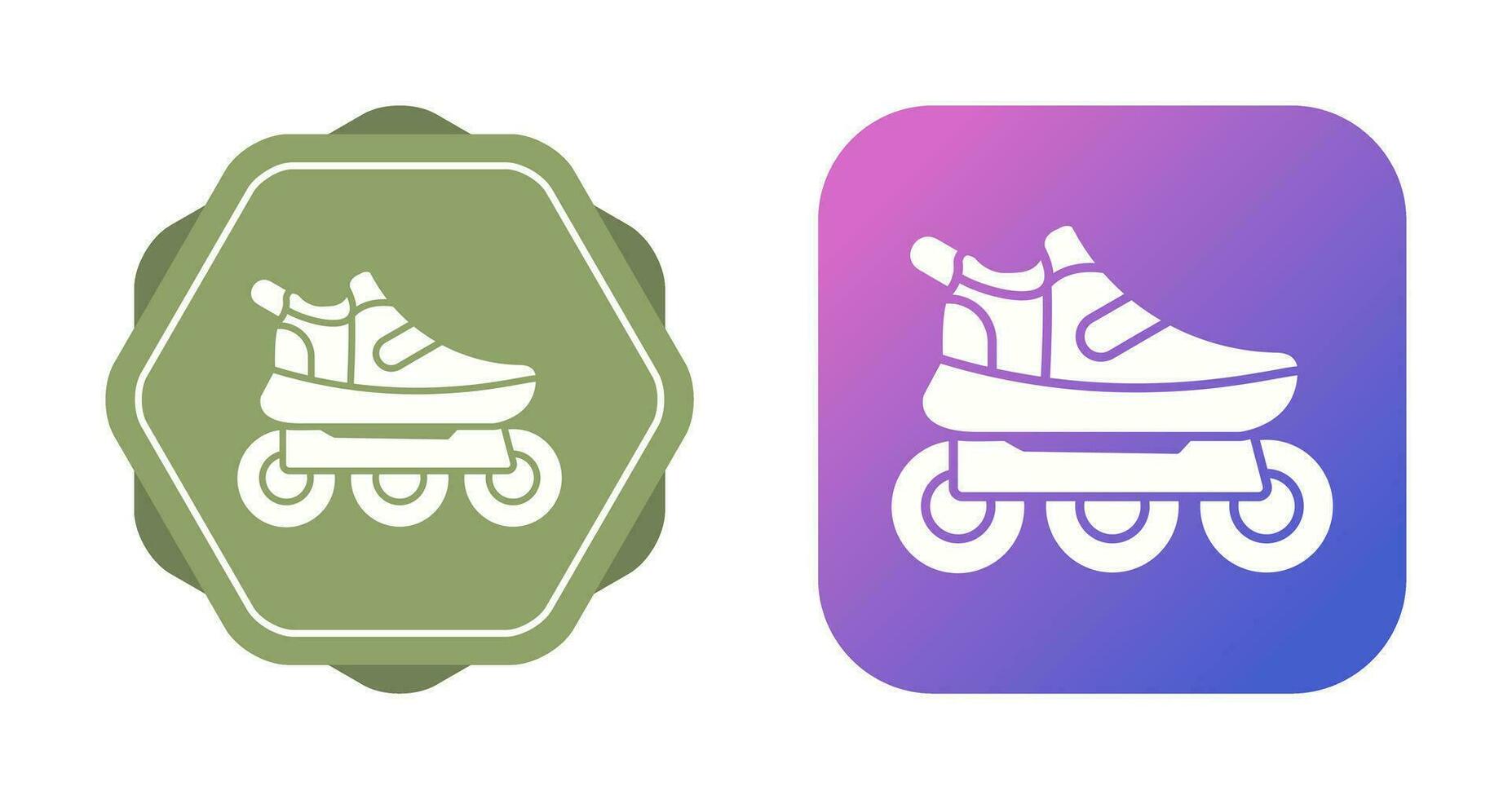 Roller Skates Vector Icon