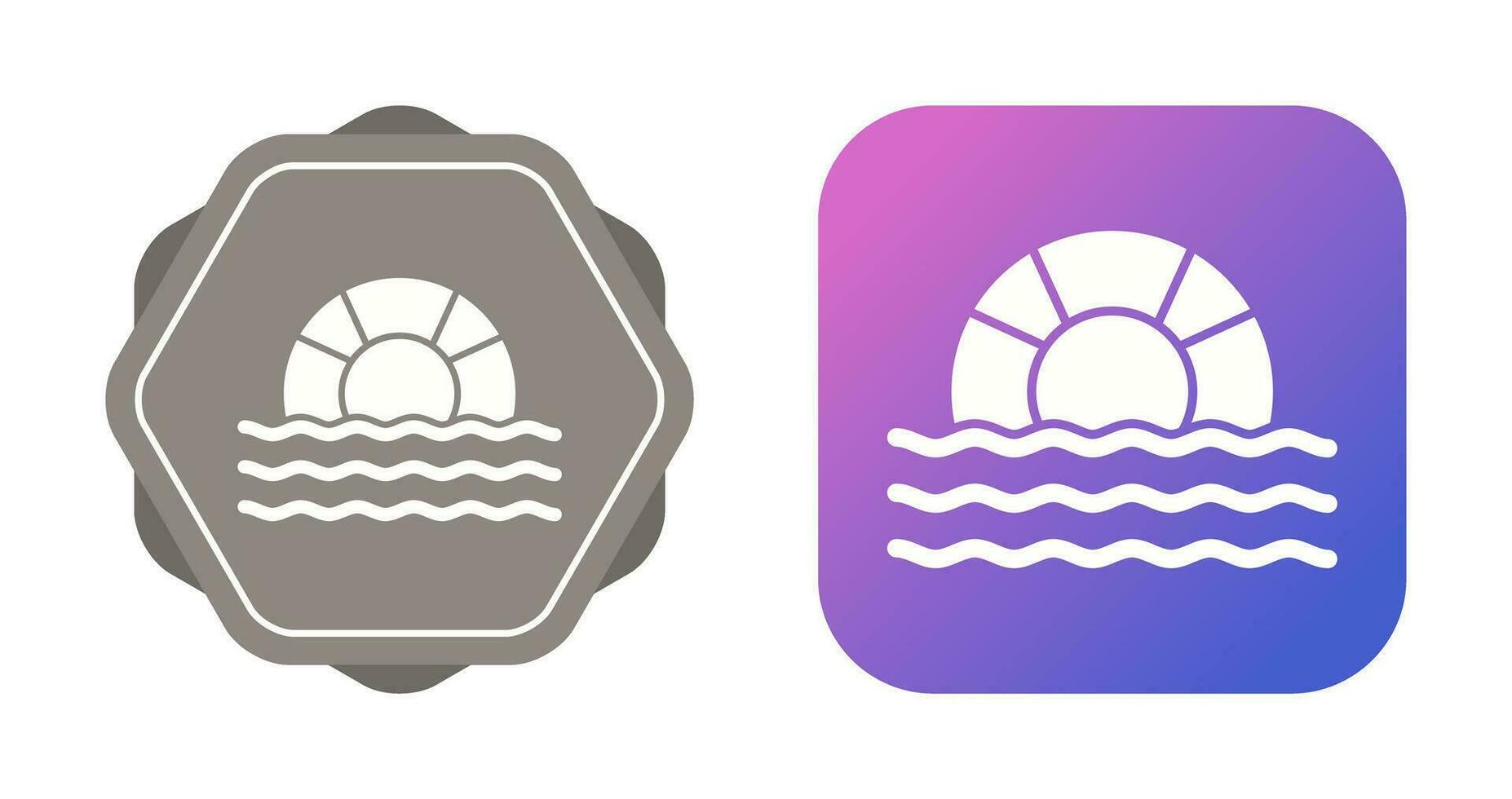 Float Vector Icon