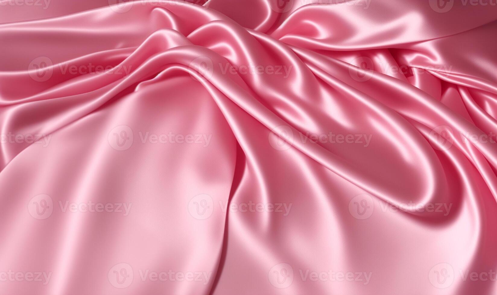 Pink elegant satin silk cloth texture realistic background image, photo