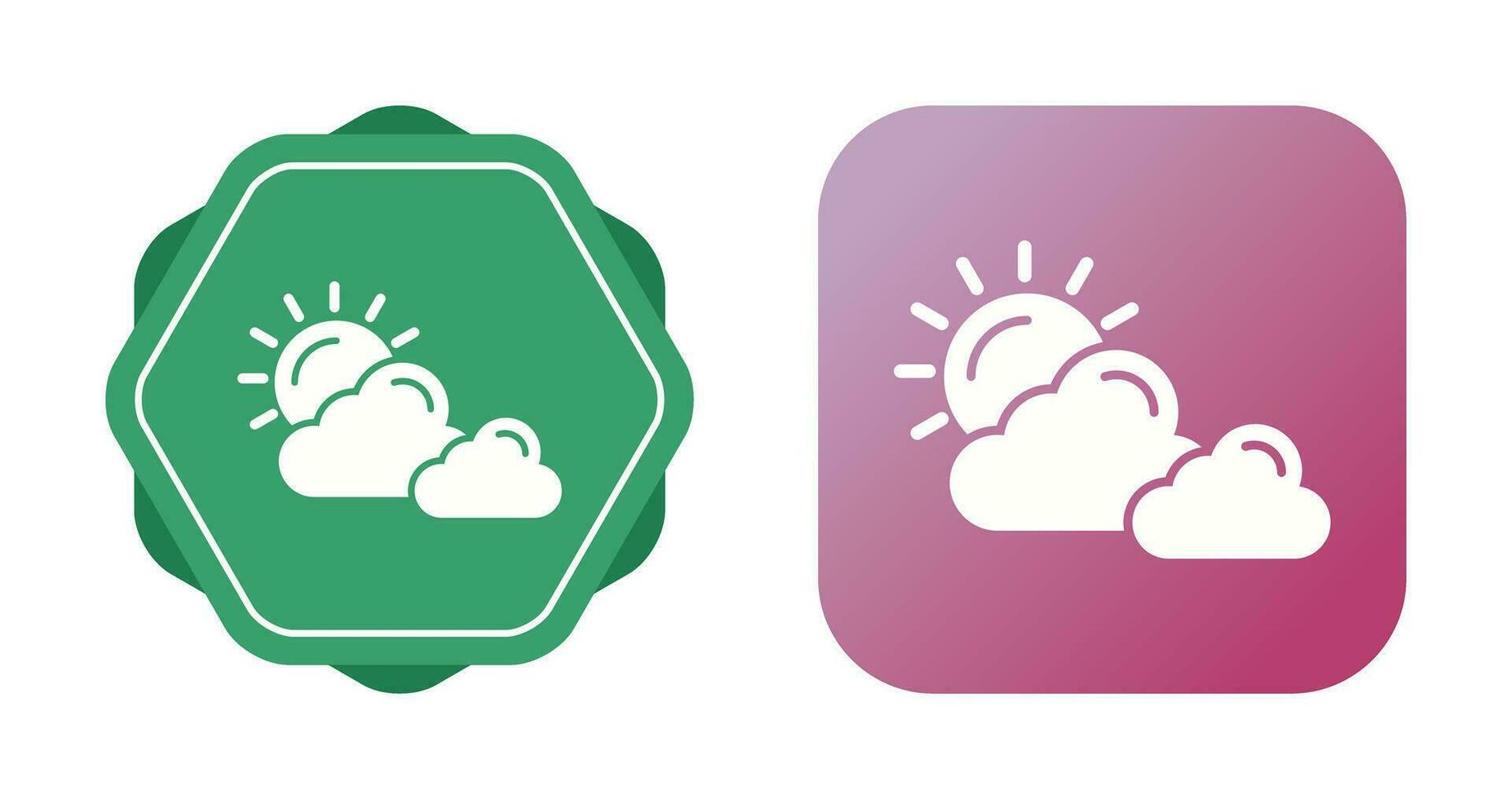 Cloudy Vector Icon