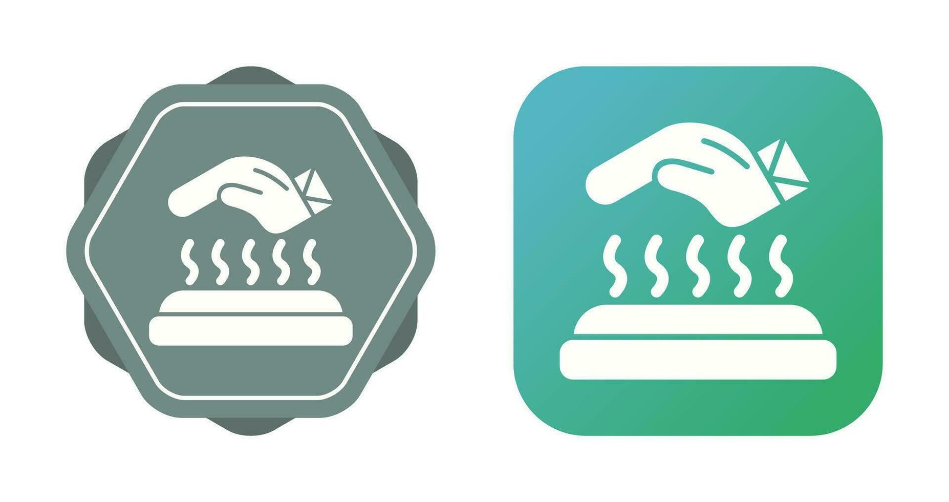 Hot Surface Vector Icon