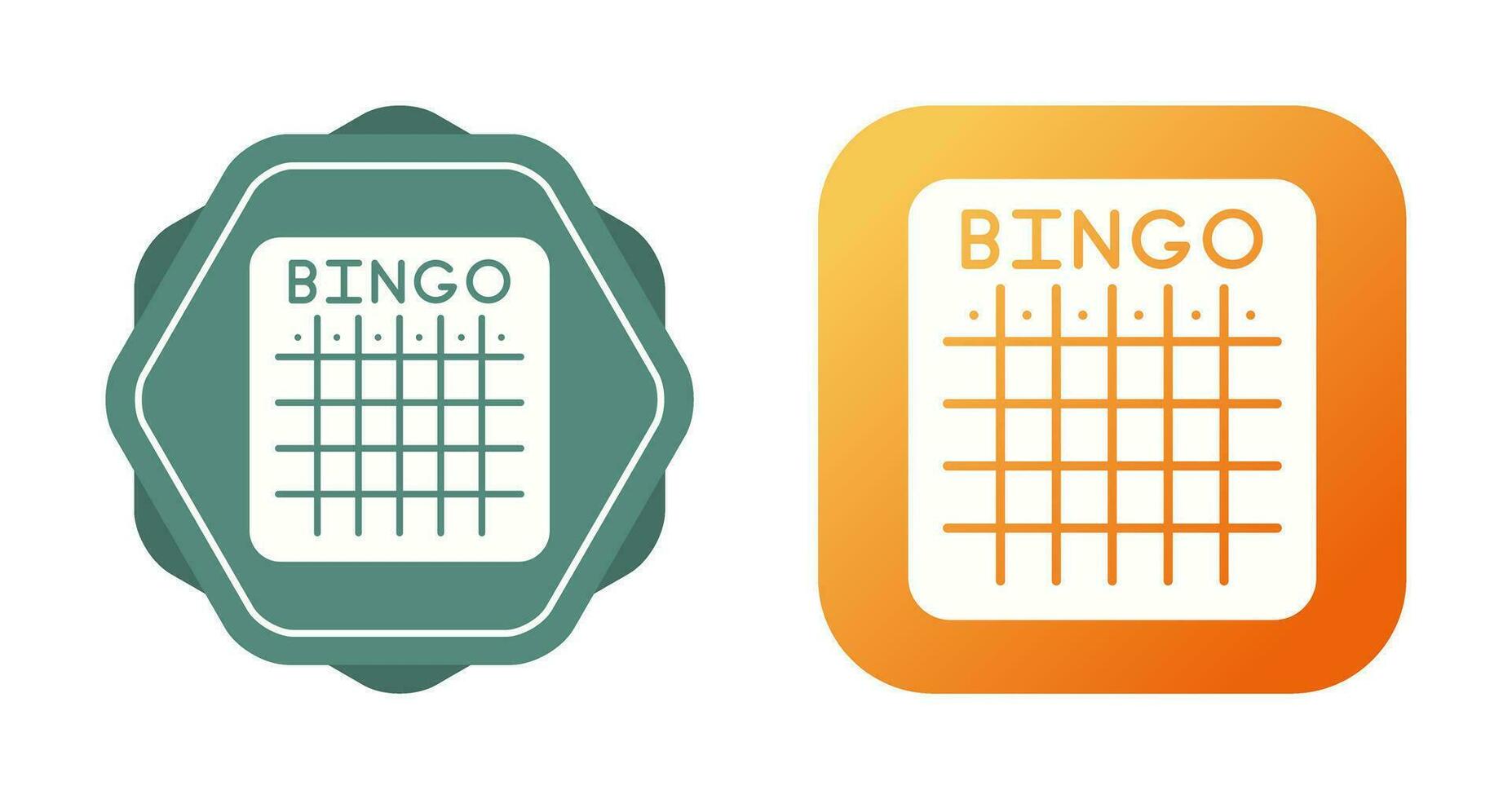 Bingo Vector Icon