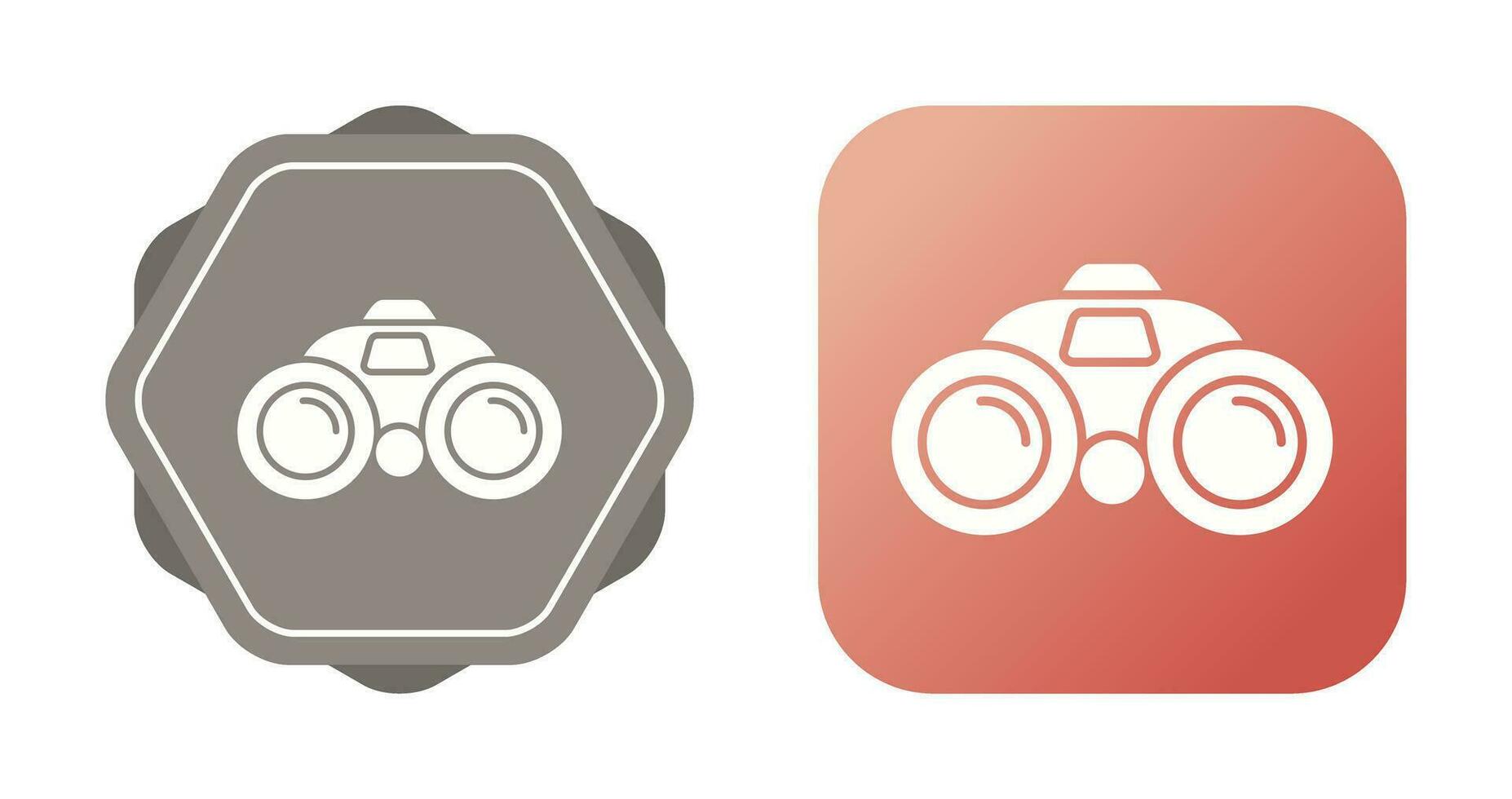 Binocular Vector Icon