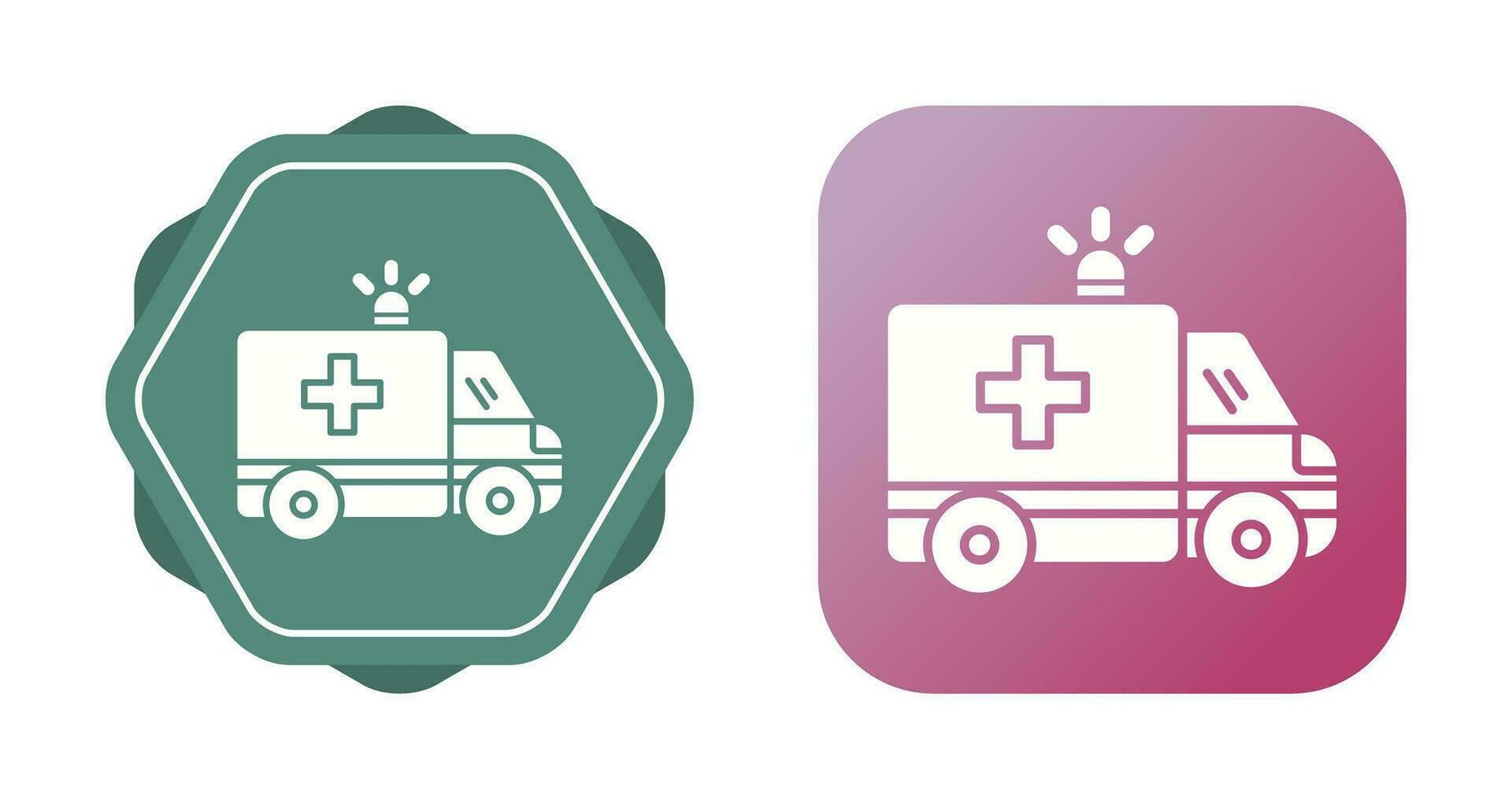 Ambulance Vector Icon