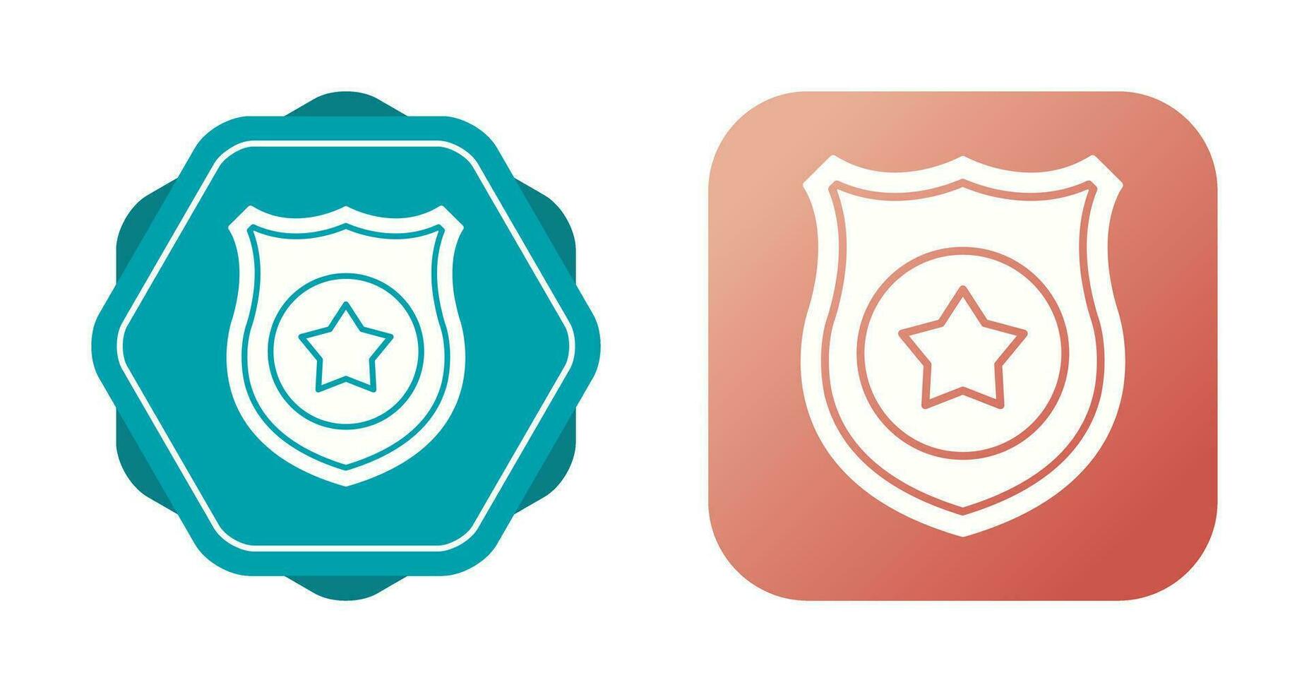 Police Shield Vector Icon