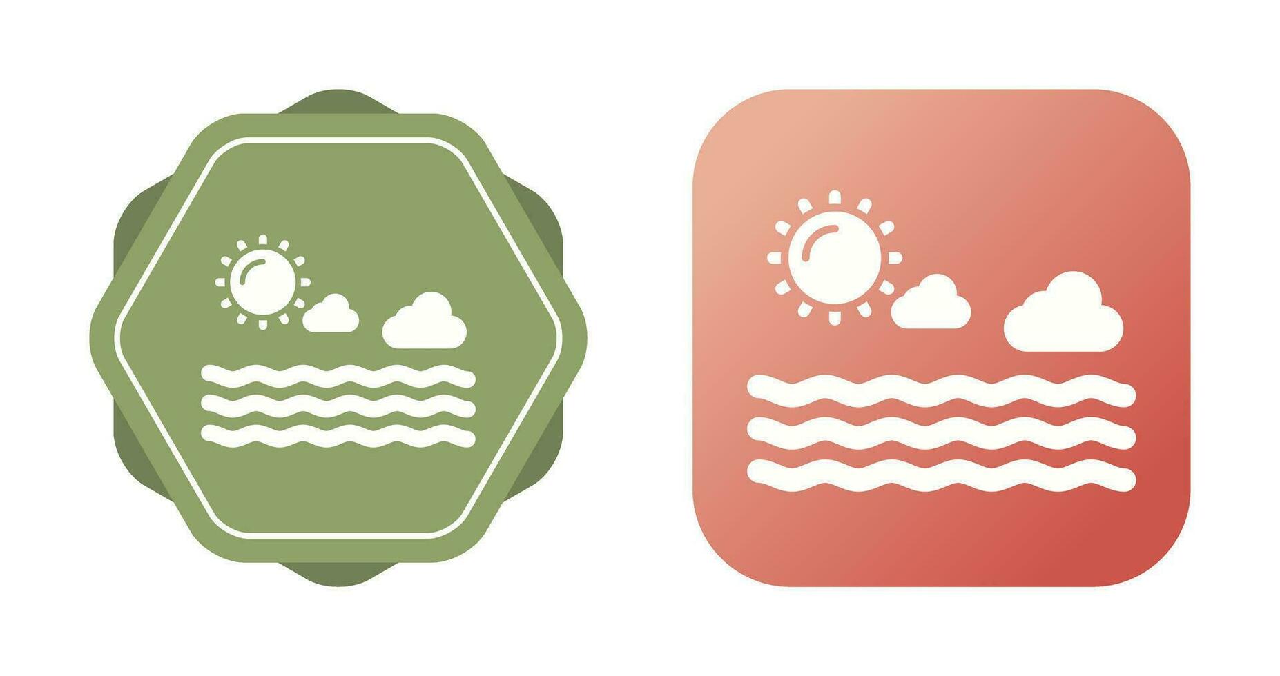 Sea Vector Icon