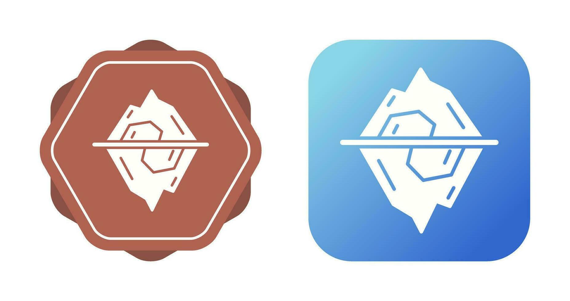 Iceberg Vector Icon