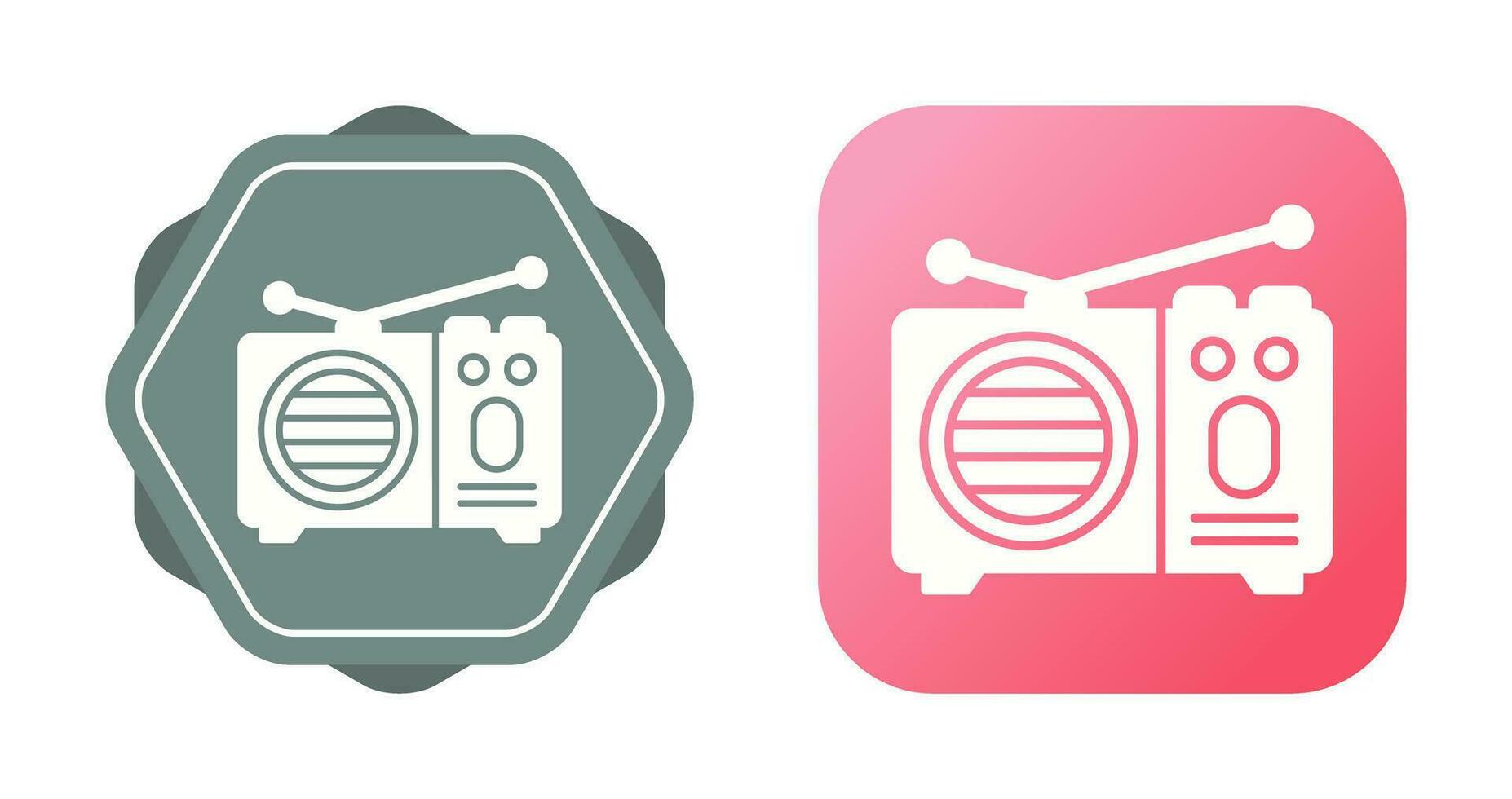 Radio Vector Icon