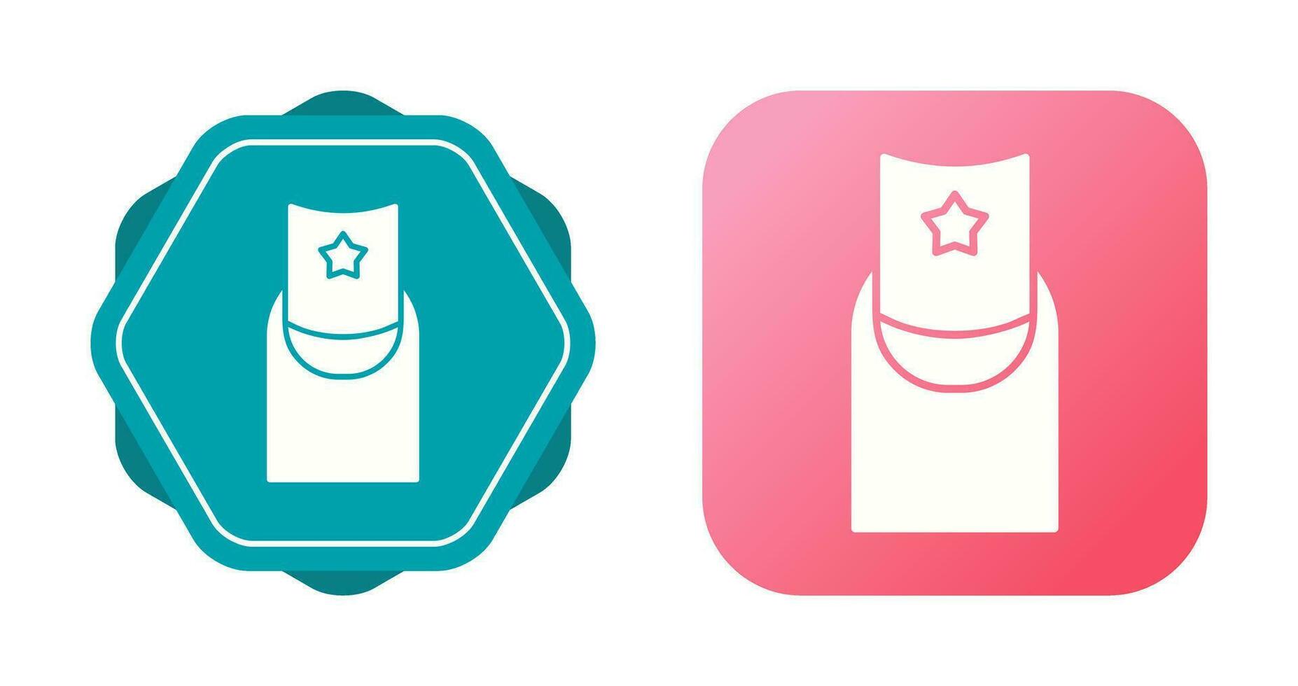 Nail Art Vector Icon