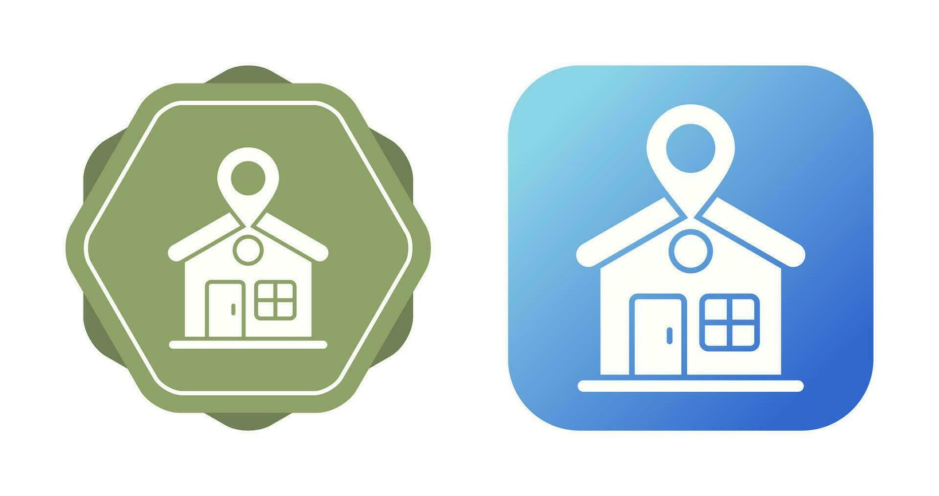 Home Location Vector Icon