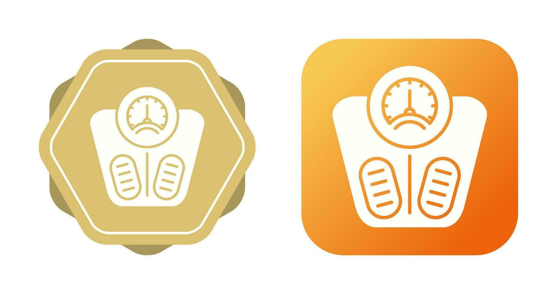 Weight Scale Vector Icon