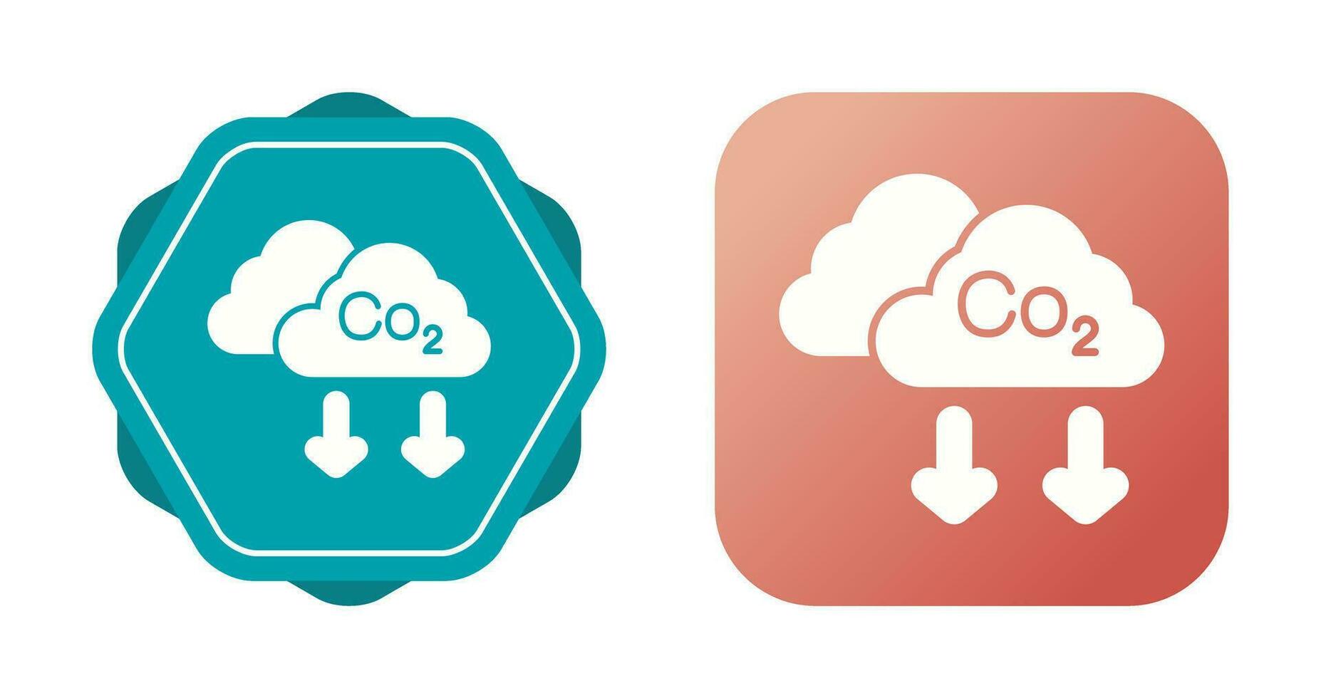 icono de vector de co2