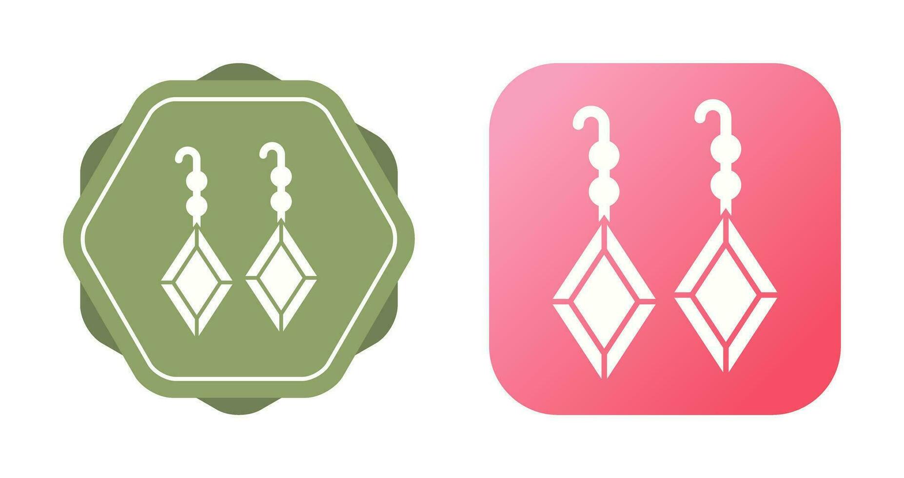 Earrings Vector Icon