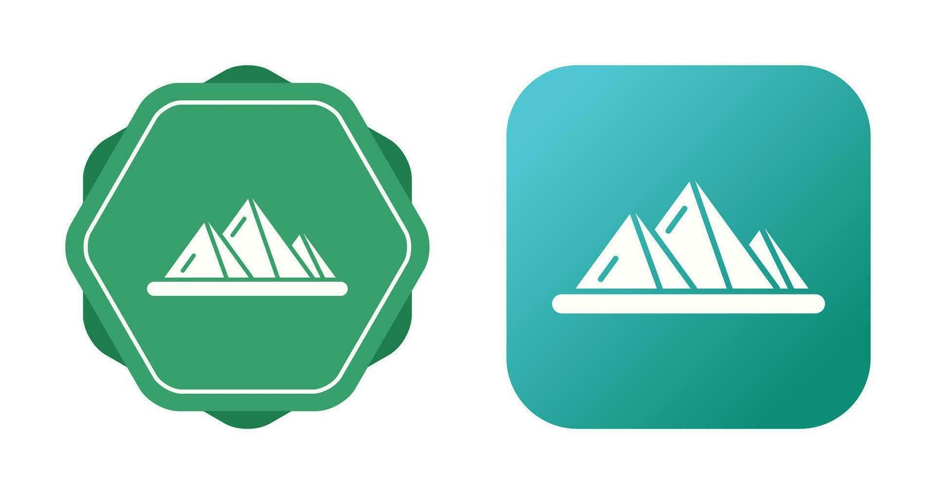 Pyramid Vector Icon