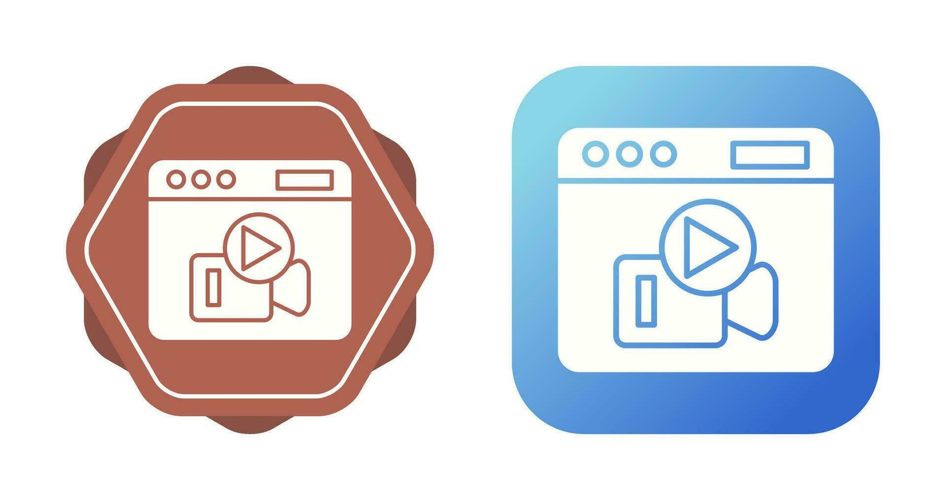 Vlog Vector Icon