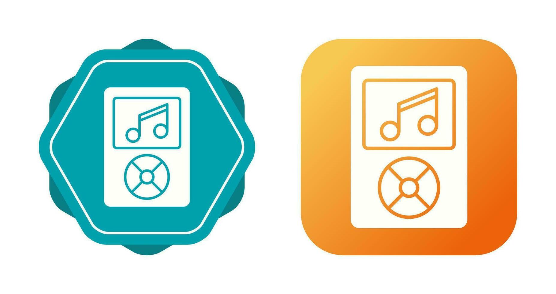 Music Player Vector Icon