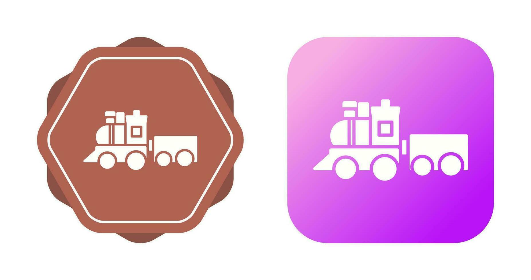 icono de vector de tren