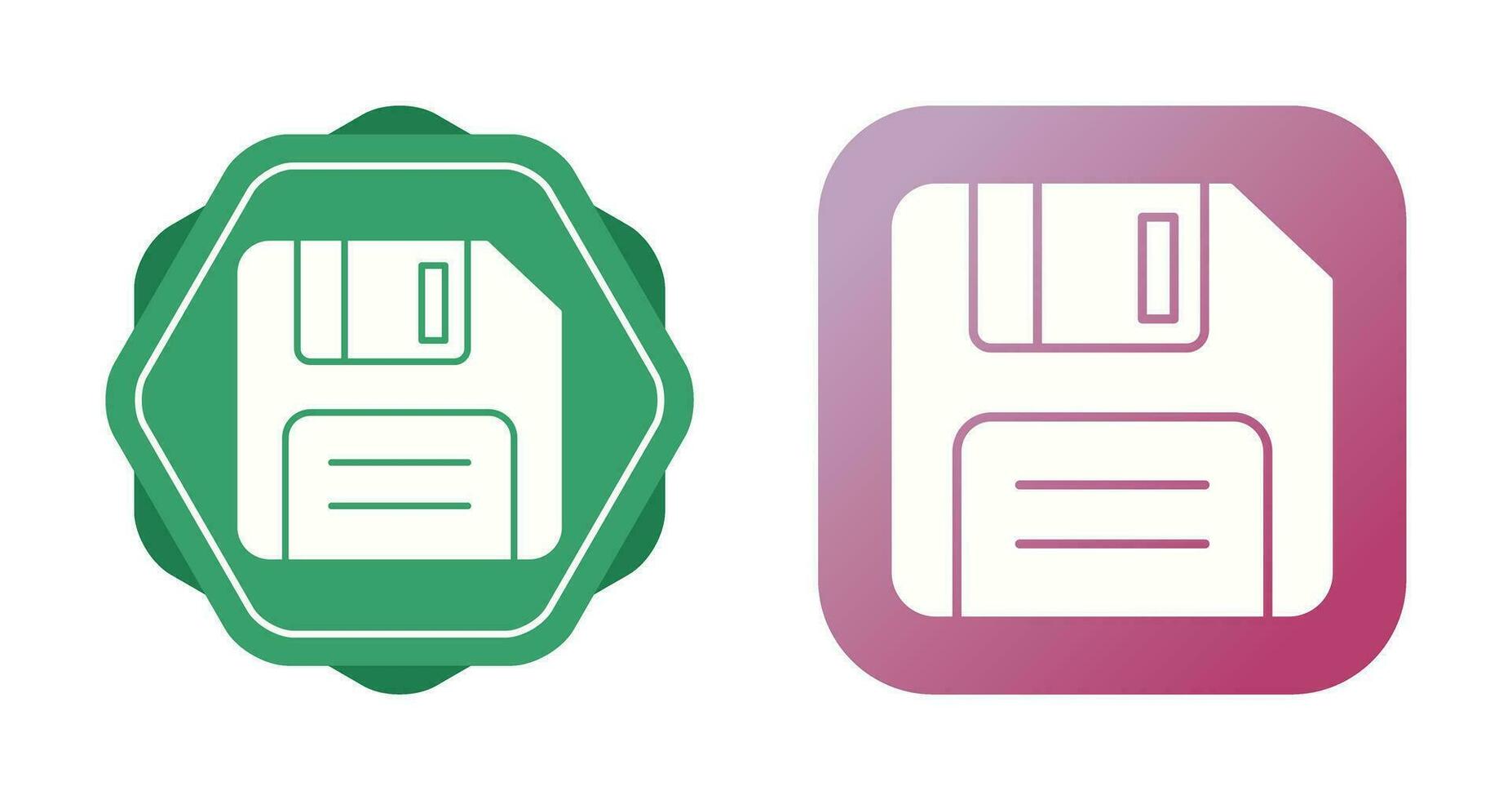 Floppy Disk Vector Icon