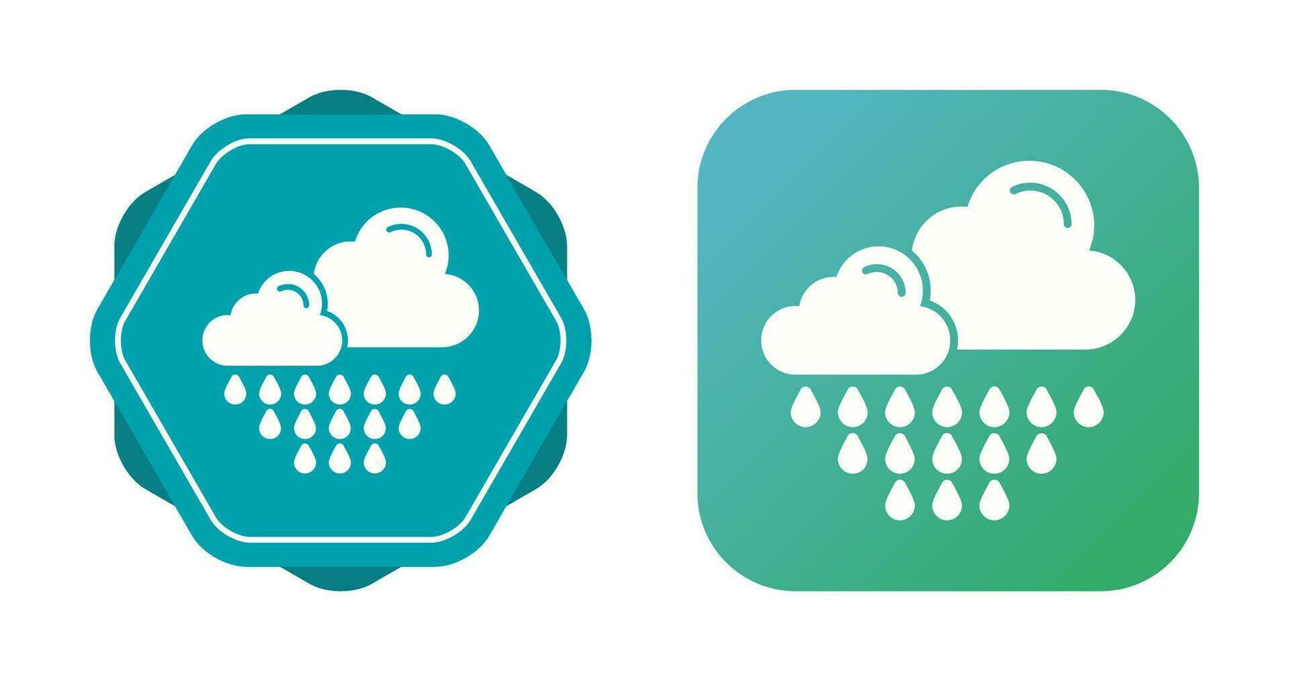 Rain Vector Icon