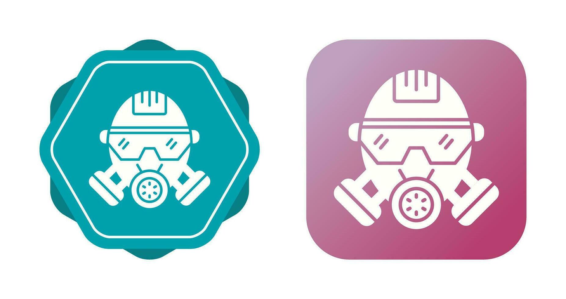 Gas Mask Vector Icon