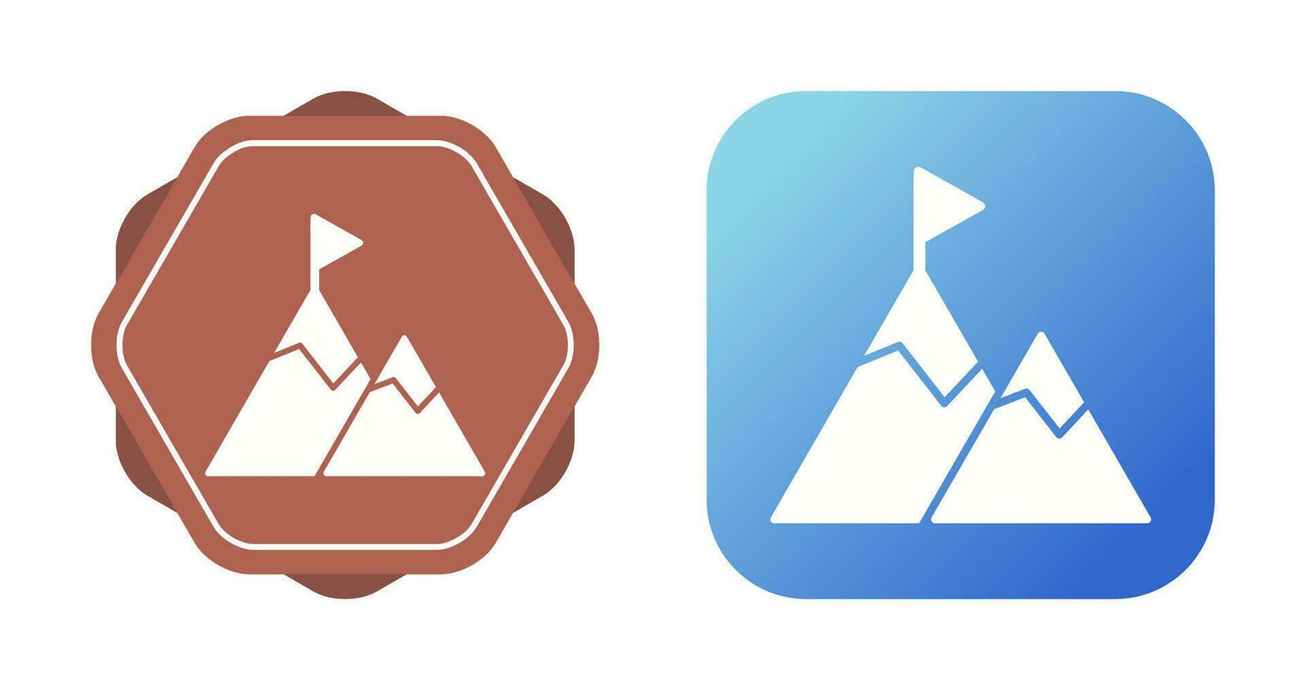 Peak Vector Icon