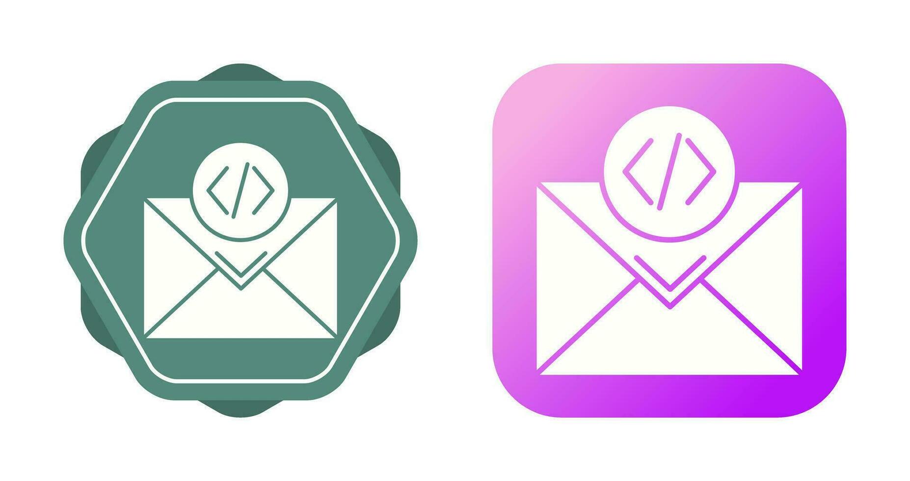 icono de vector de correo