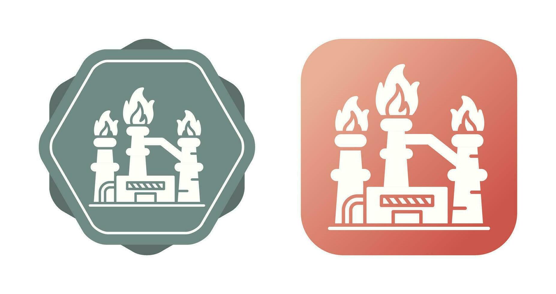 Natural Gas Vector Icon