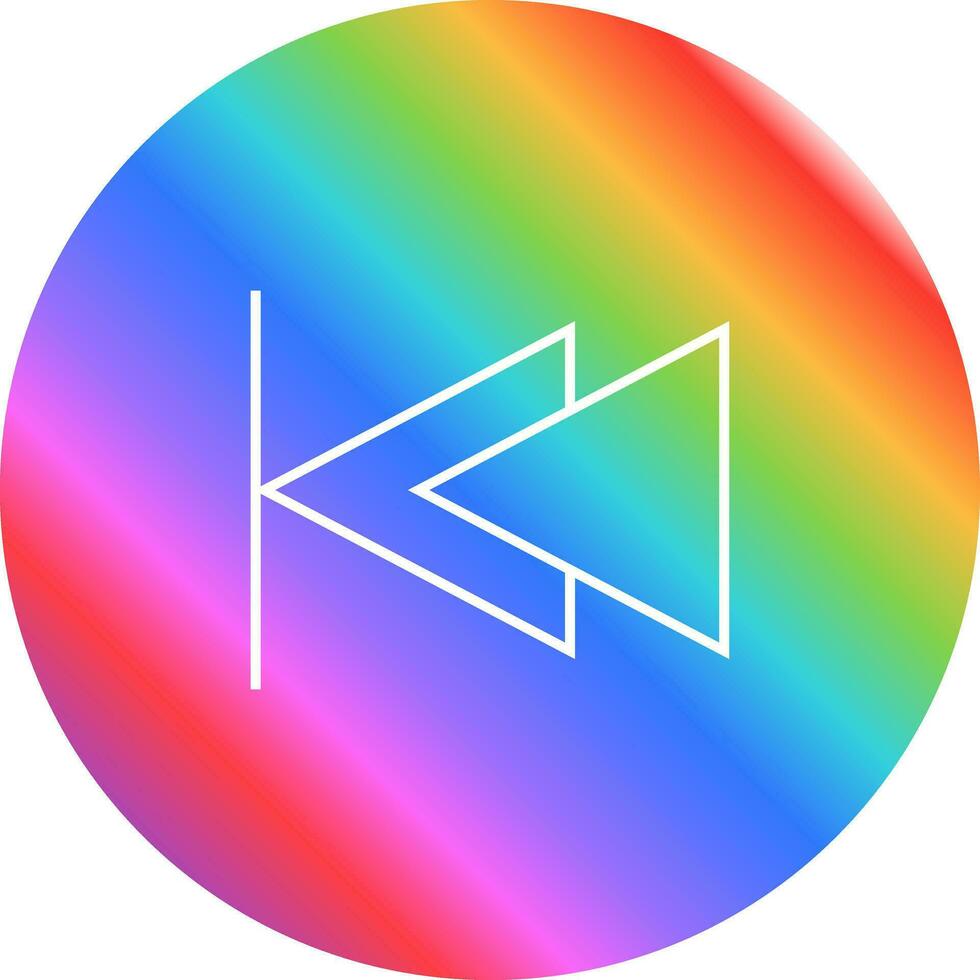 Move to Start Vector Icon