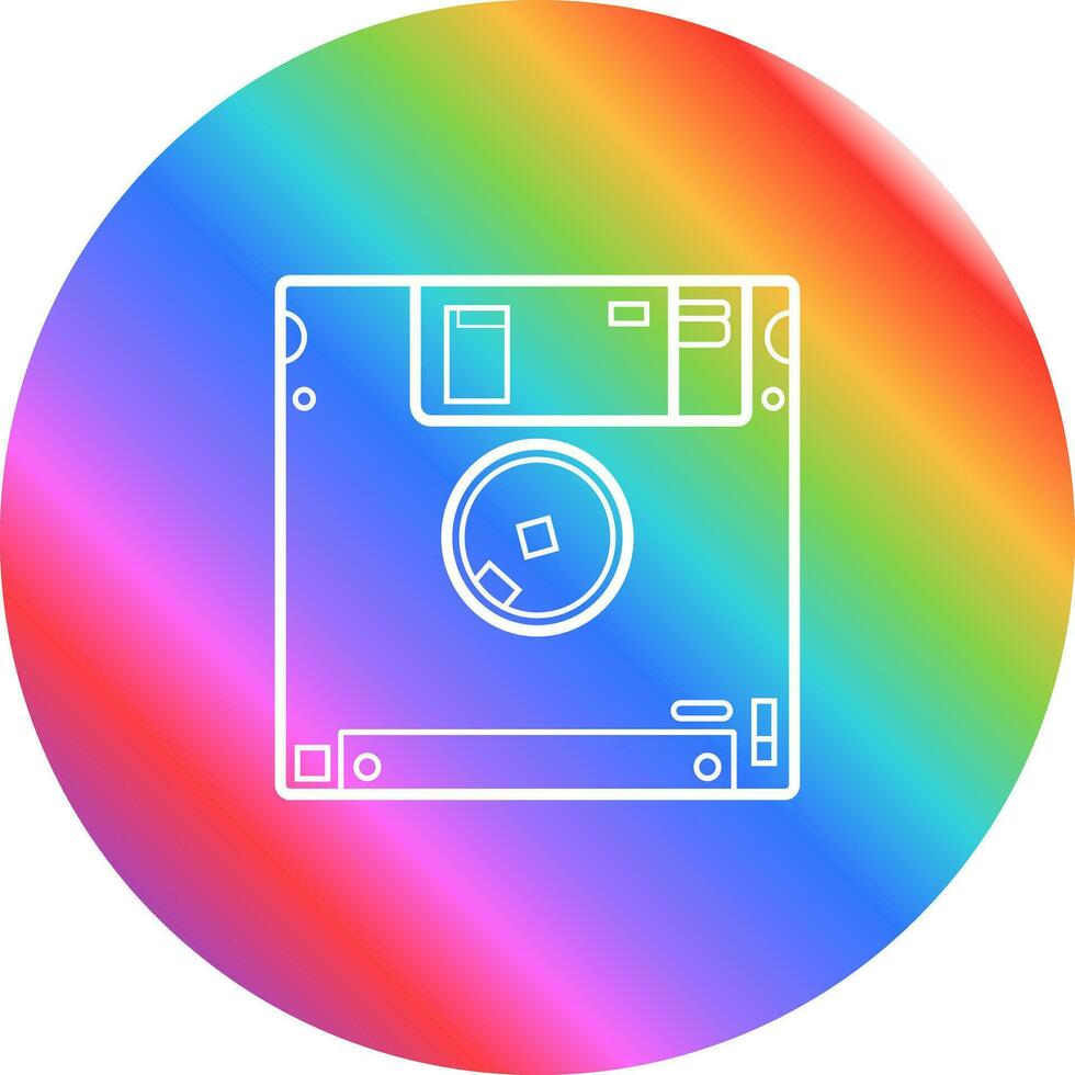 Diskette Vector Icon