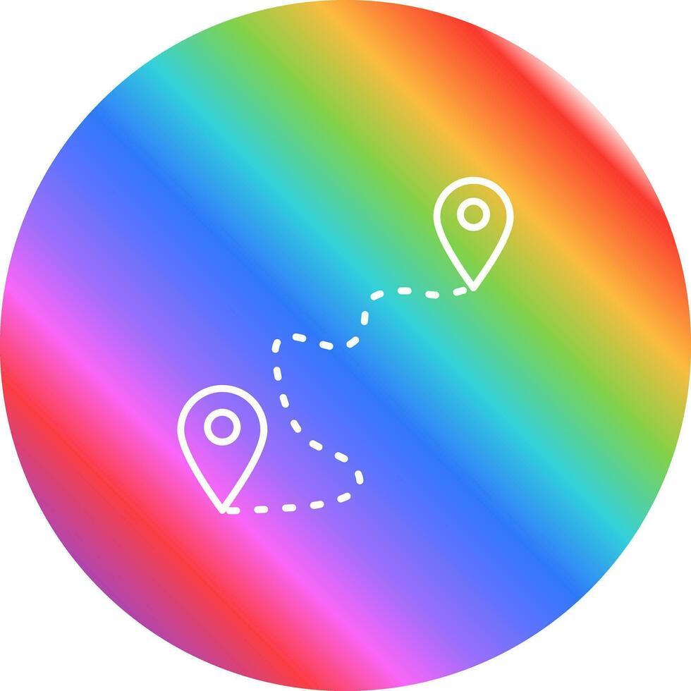 Distance Vector Icon