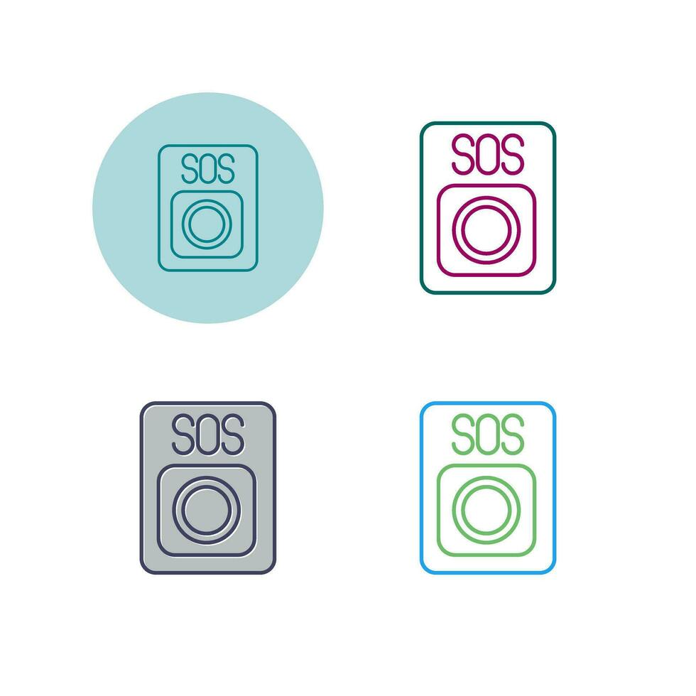 Sos Vector Icon