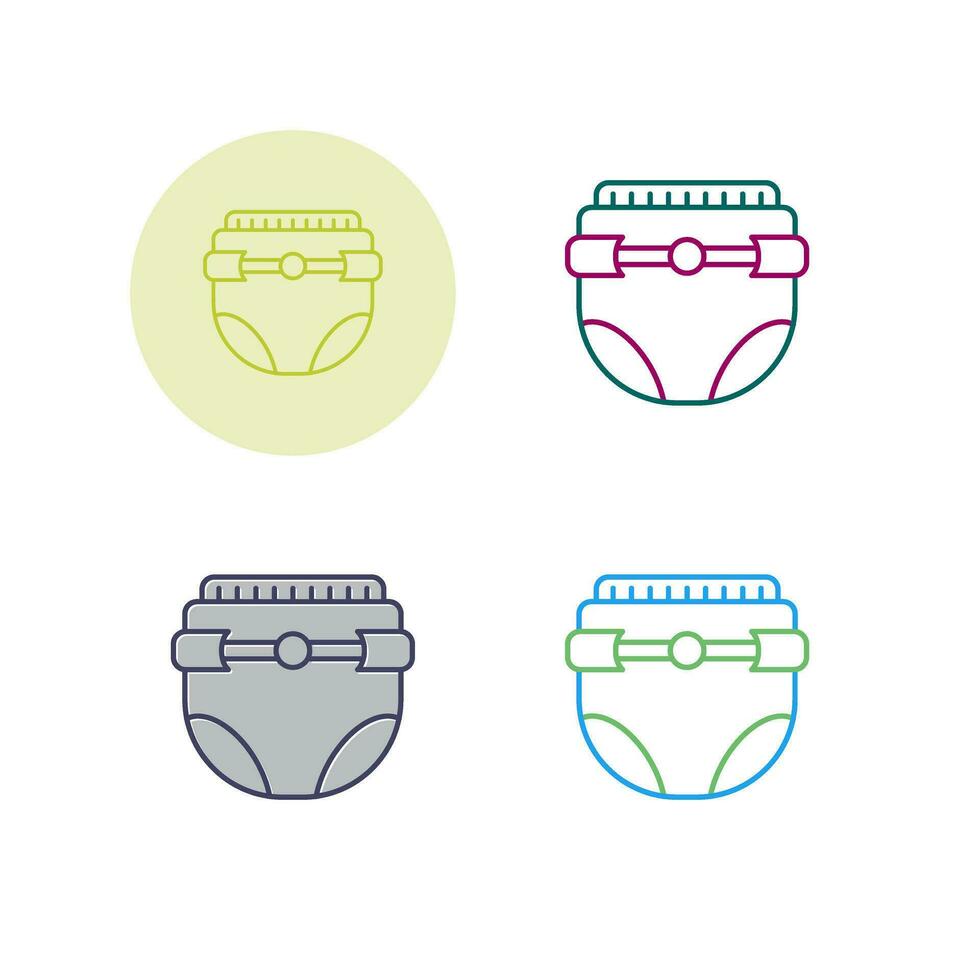 Diaper Vector Icon