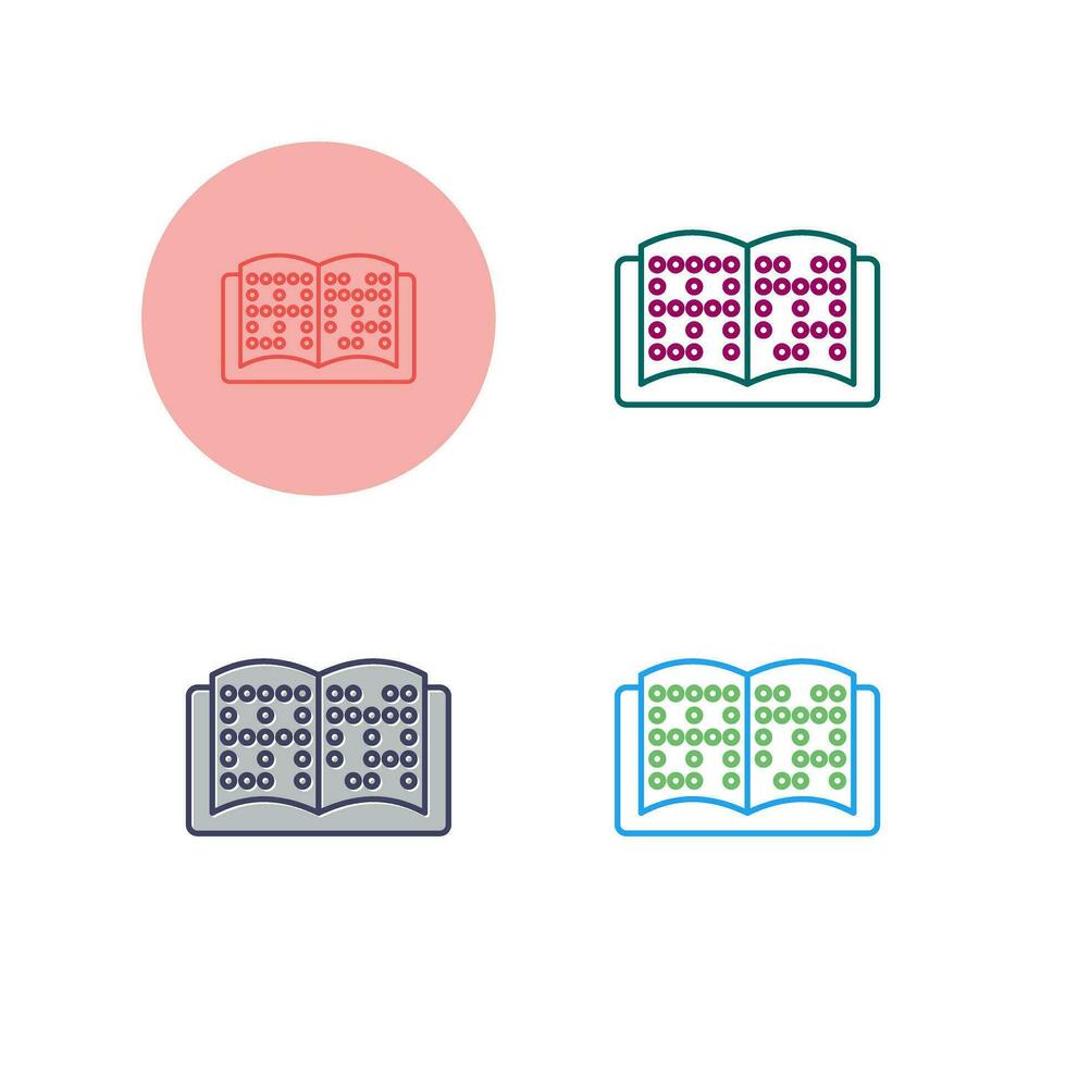 Braille Vector Icon