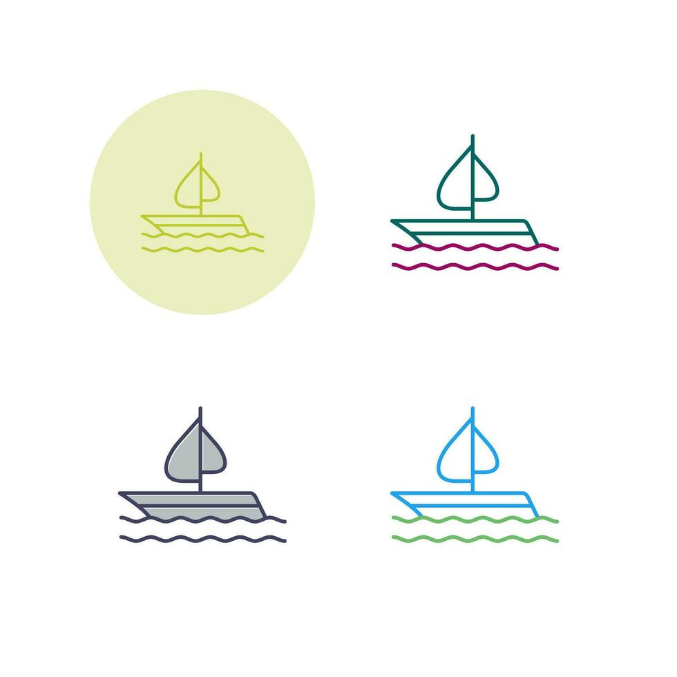 Sailing Vector Icon