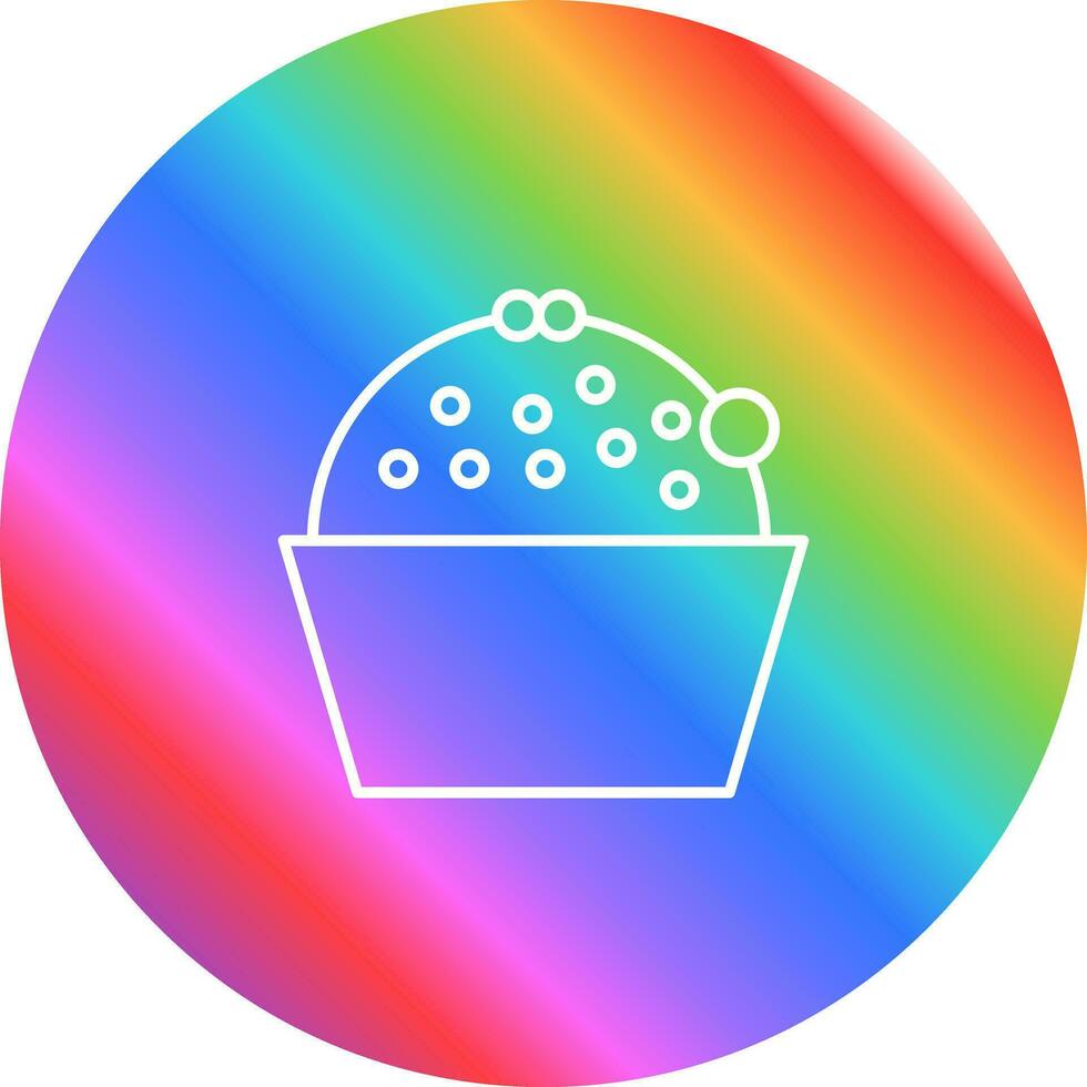 Cup Cake Vector Icon