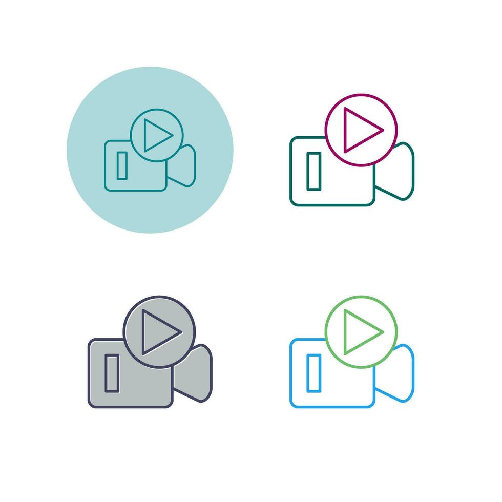 Live Streaming Vector Icon