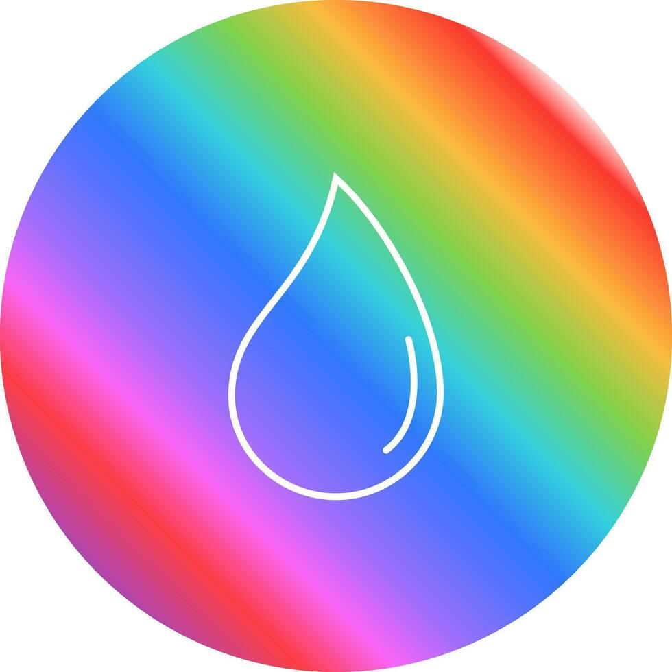 Water Droplet Vector Icon