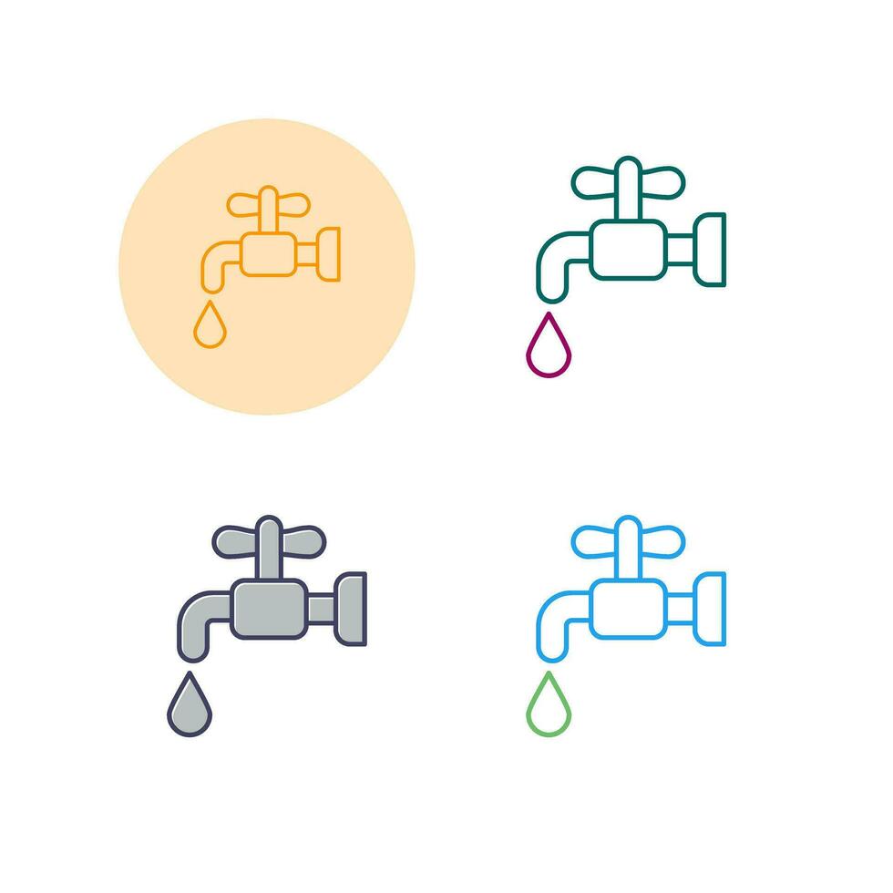 Water Tap Vector Icon