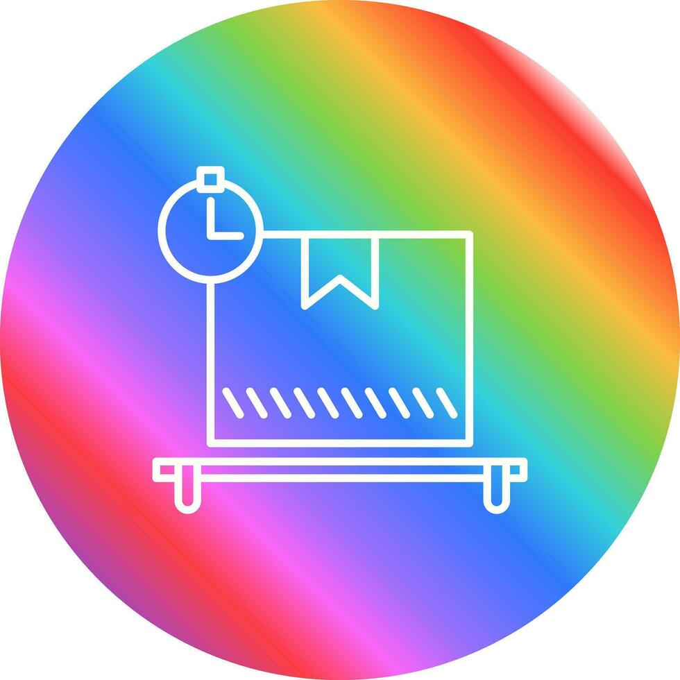 Package Pending Vector Icon