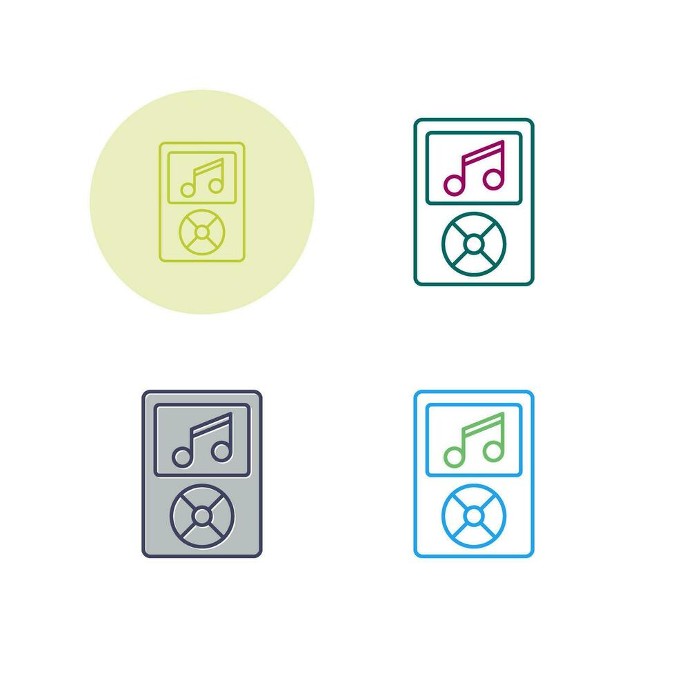 Music Player Vector Icon