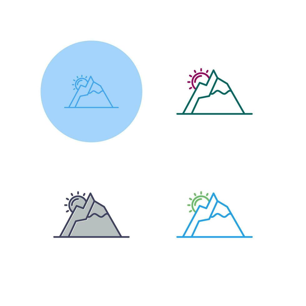 Mountain Vector Icon