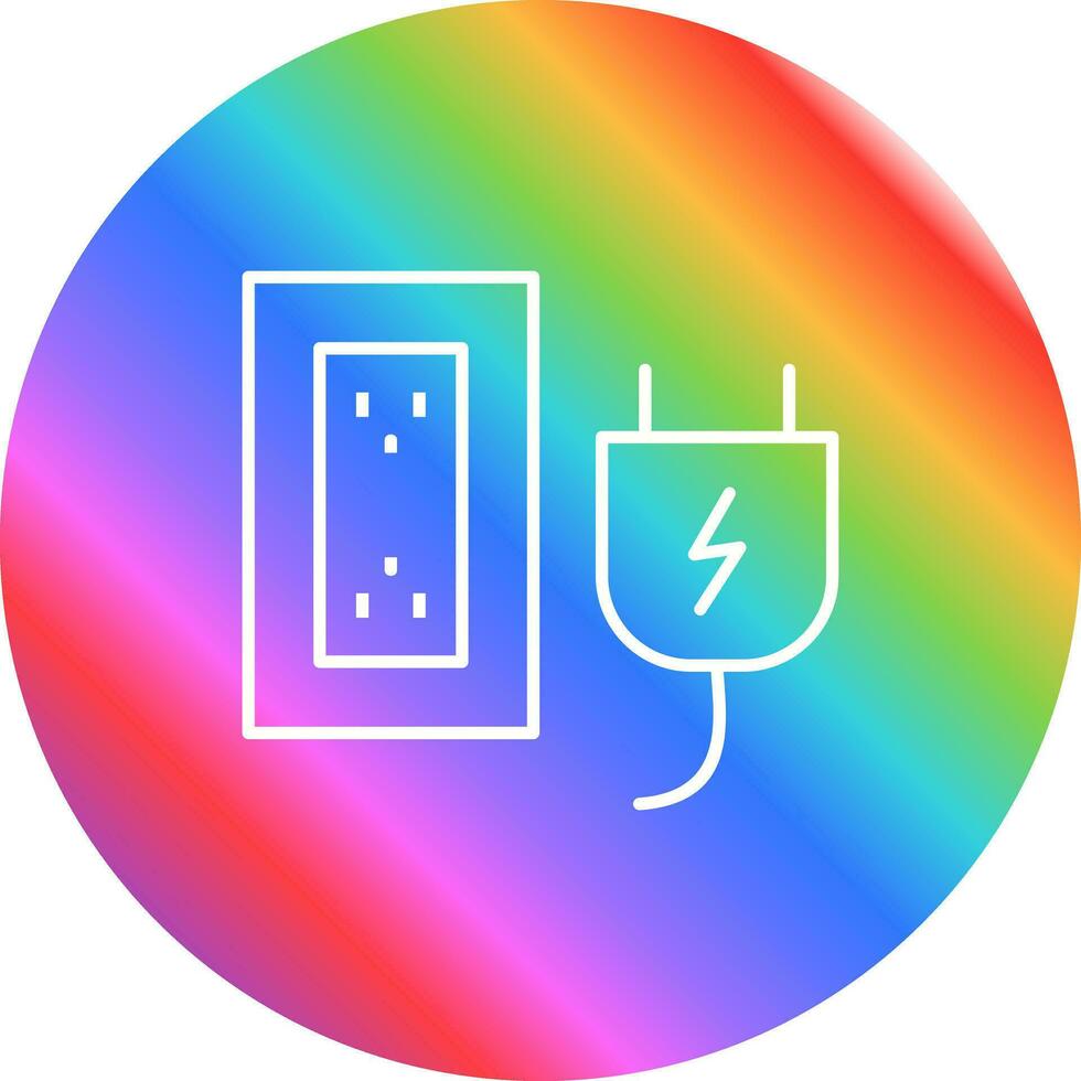 Plug and Socket Vector Icon