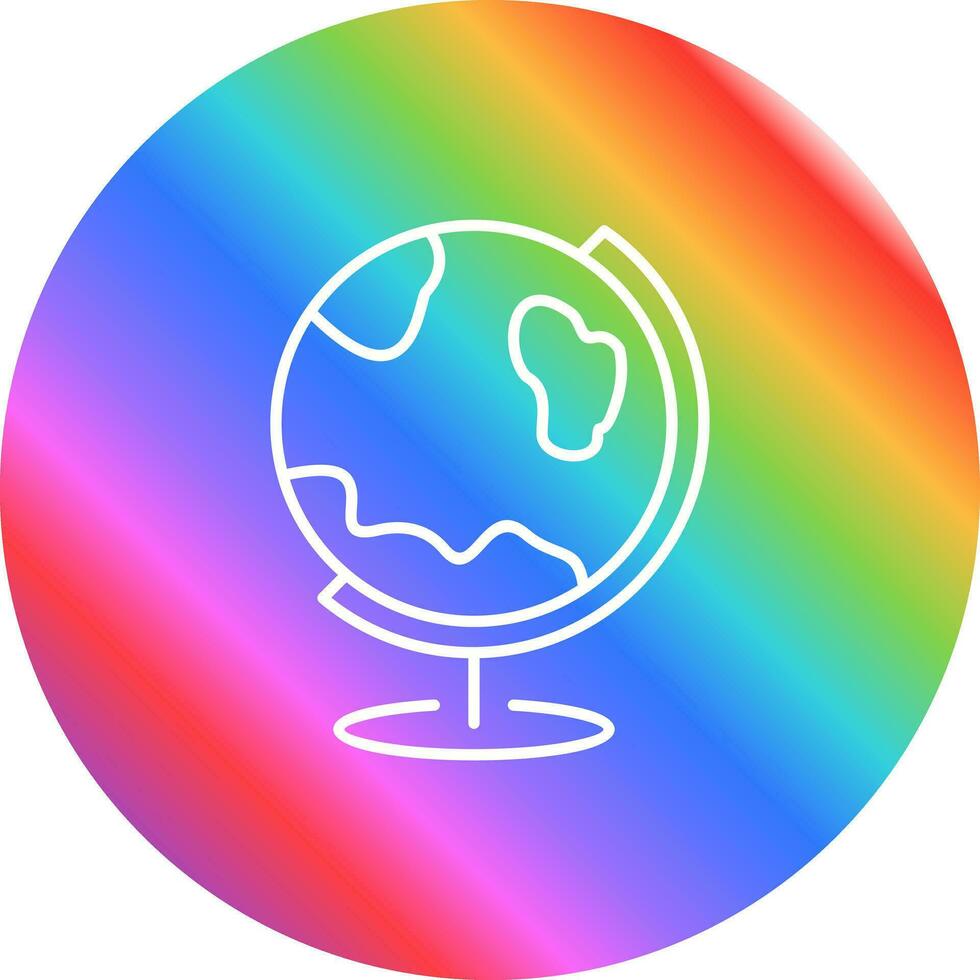 icono de vector de globo