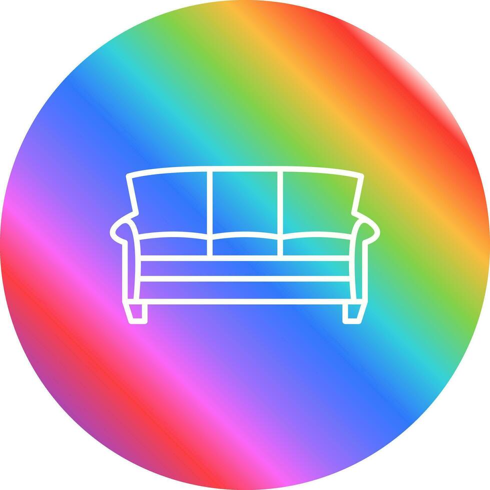 Large Sofa Vector Icon