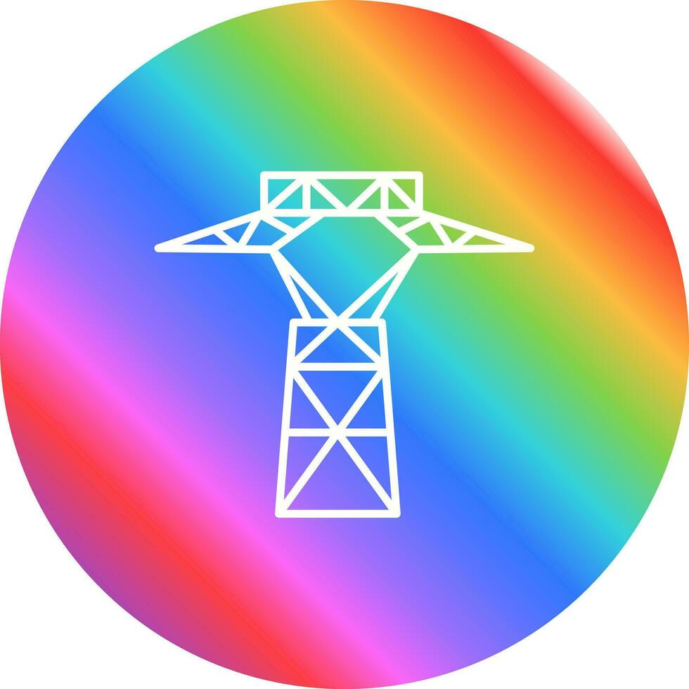 Power Line Vector Icon