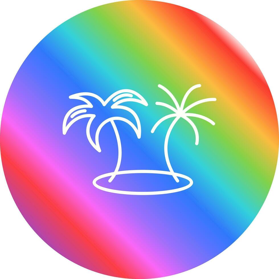 Island Vector Icon