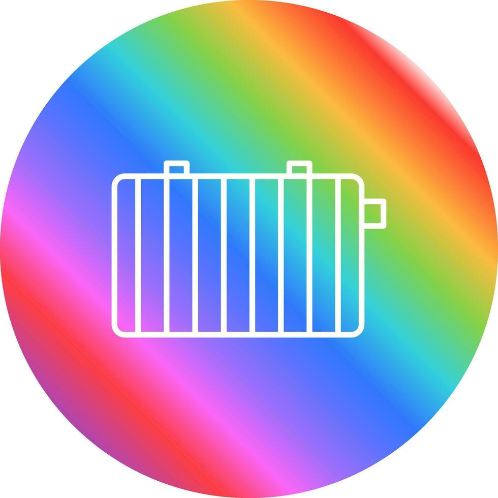 Heat Radiator Vector Icon