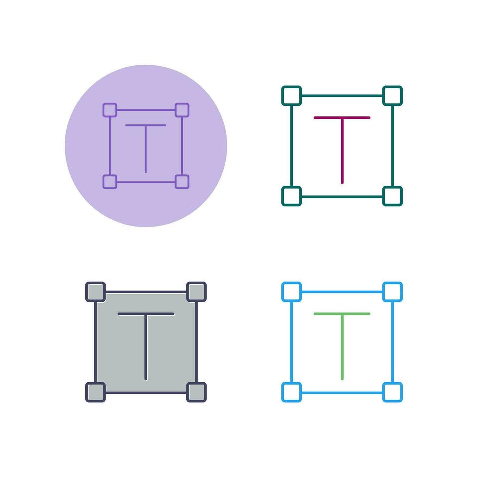 Text Vector Icon