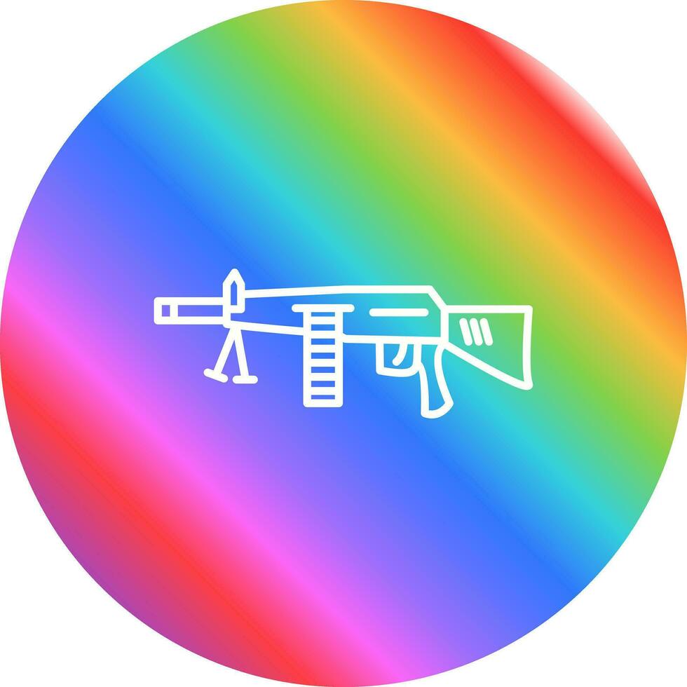 Machine Gun Vector Icon